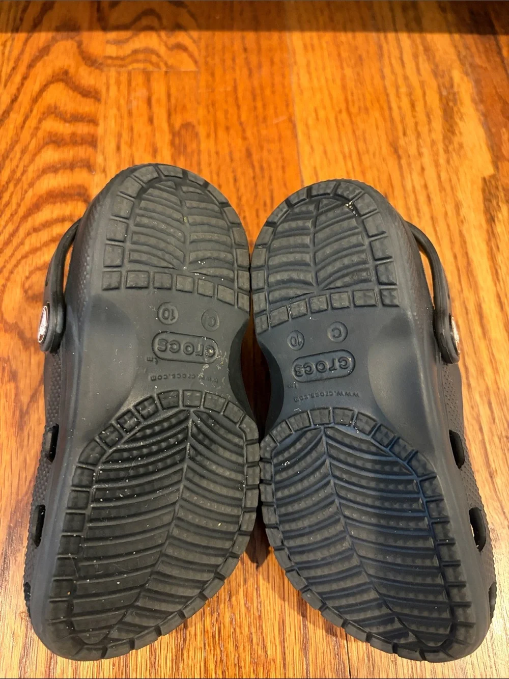 CROCS Kids Black Classic Clog Water Shoes